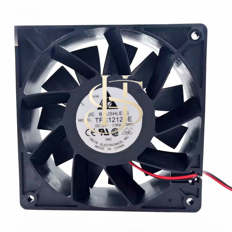 1PC TFC1212DE Delta 120mm PWM Fan 252CFM vs PFB1212UHE Most Powerful Server/Case