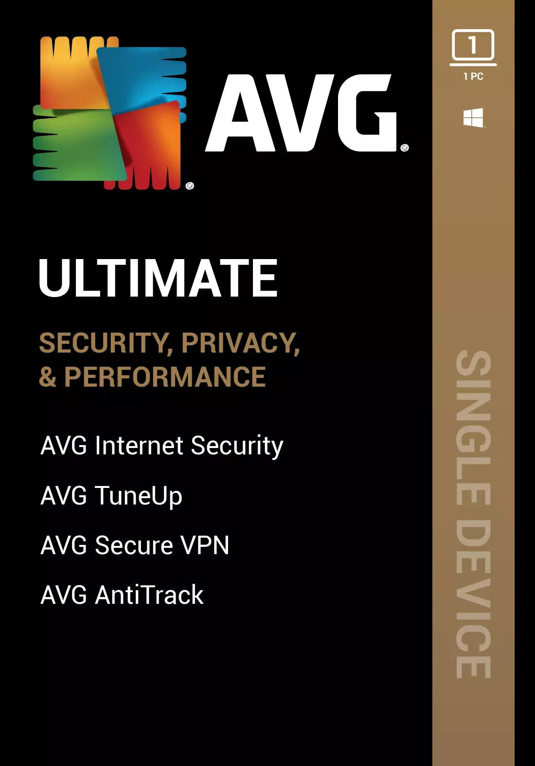 AVG Ultimate 2024 for 1 PC 2 Years for Windows PC - Same Day Email Code