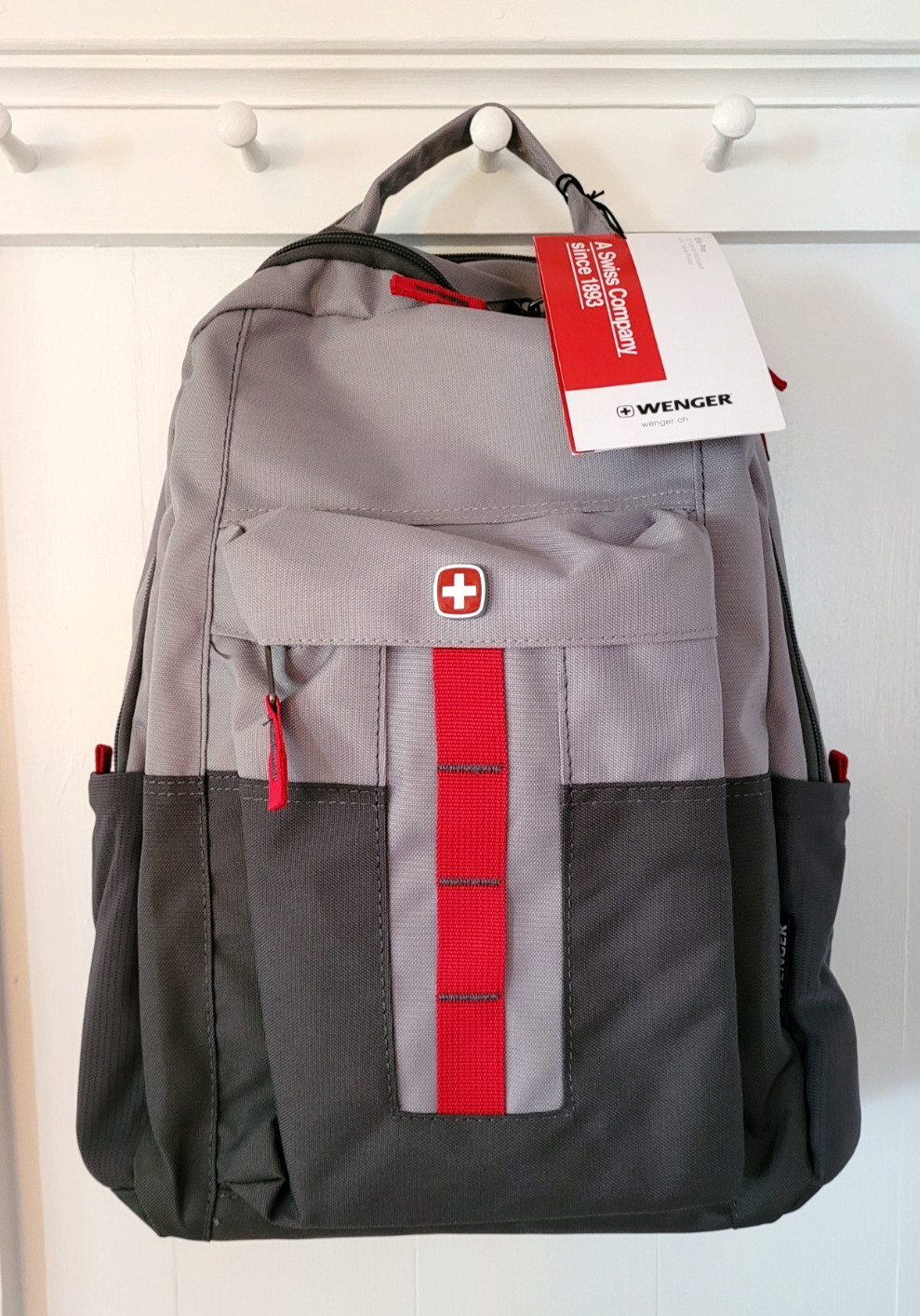 Swissgear Wenger Ero Pro 16 inch Gray Laptop Backpack With Tablet Pocket NWT