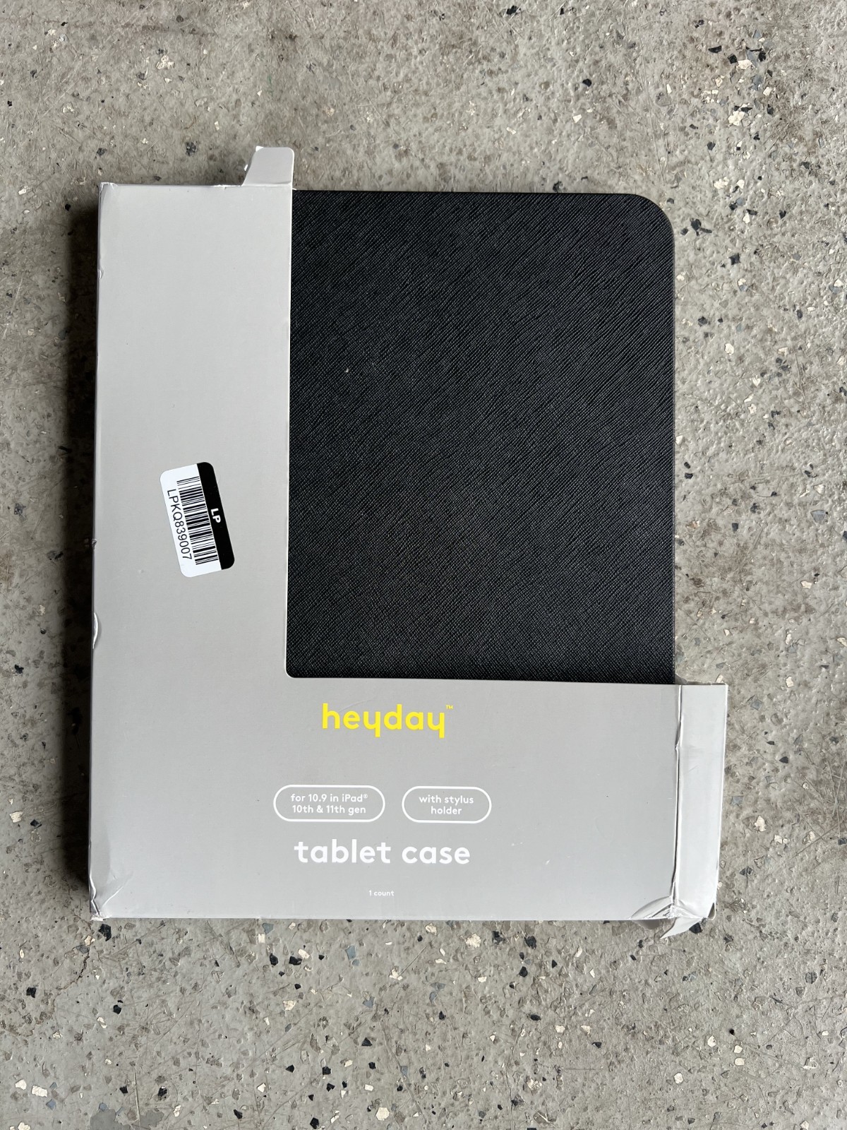Heyday Tablet Case For iPad 10.9" 10th & 11th Gen - Black Saffiano FAST SHIPPING