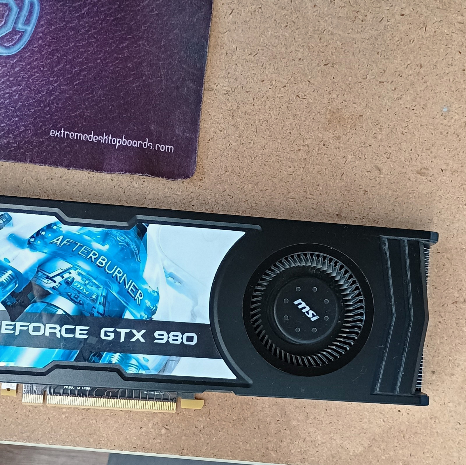 MSI NVIDIA GeForce GTX 980 4GB GDDR5 Multi-Monitor DP HDMI DVI-I PCIe