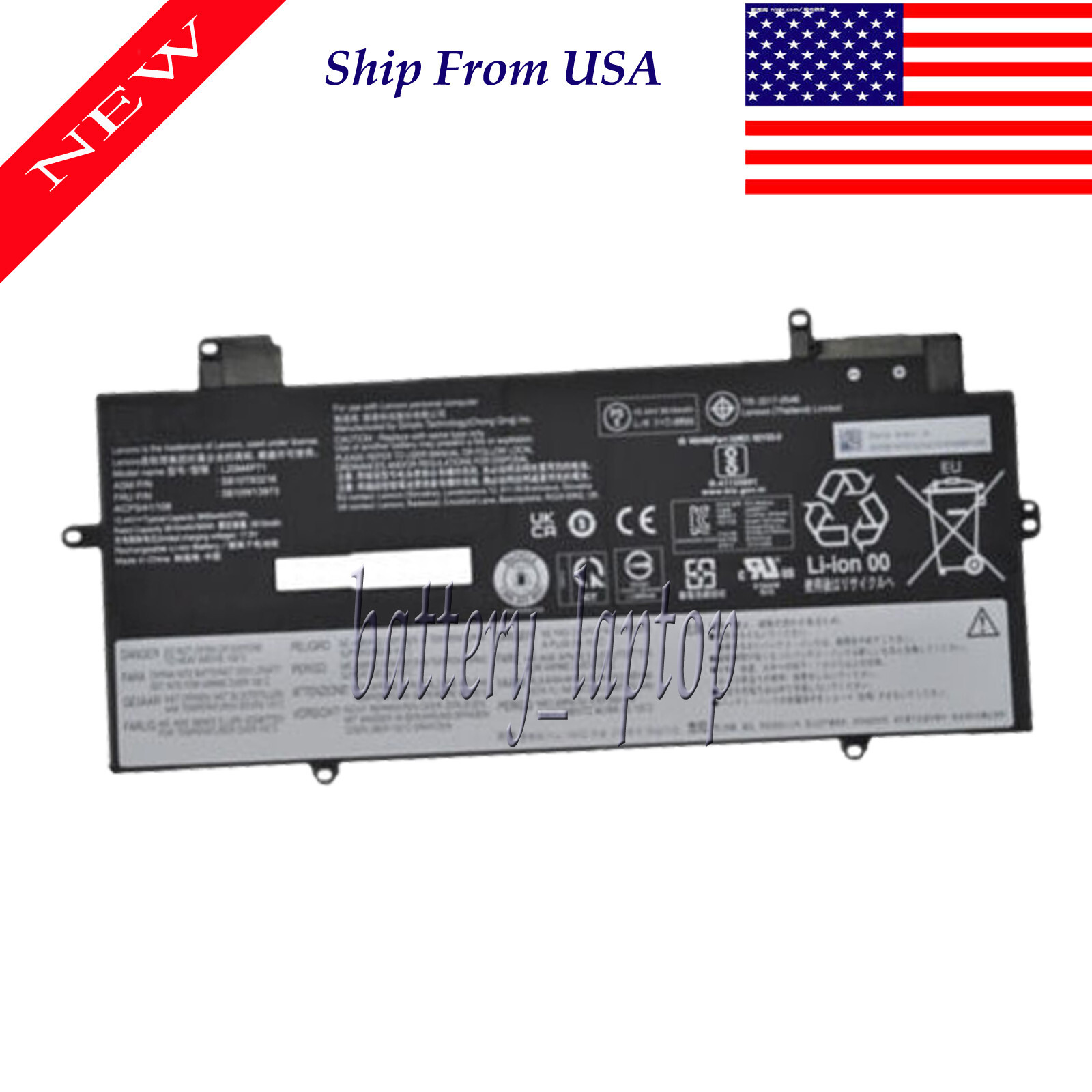 New L20C4P71 L20D4P71 L20M4P71 Battery For Lenovo ThinkPad X1 Carbon Gen 9 2021