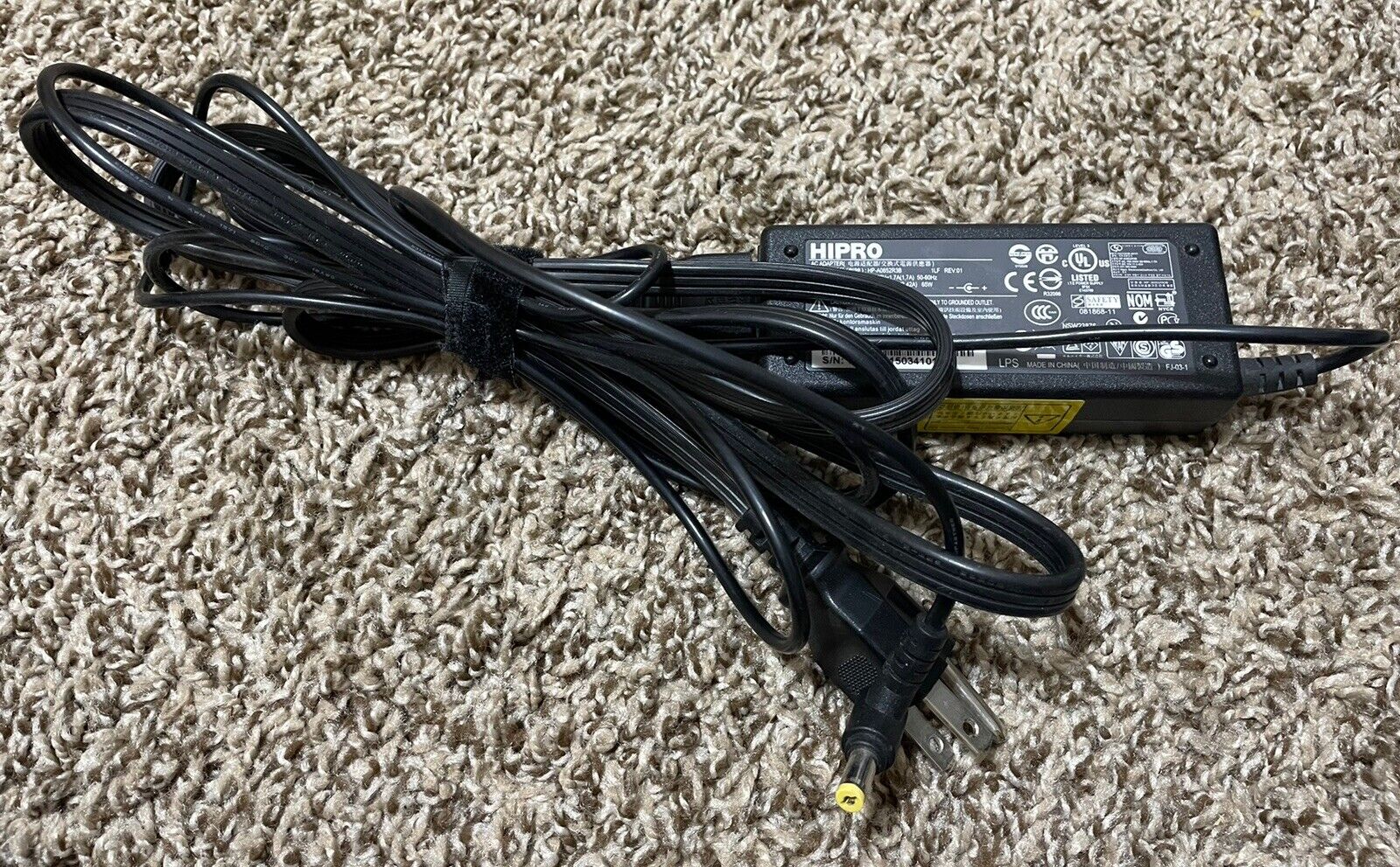HIPRO Acer Laptop Charger Adapter Power Supply HP-A0652R3B 19V 3.42A 65W