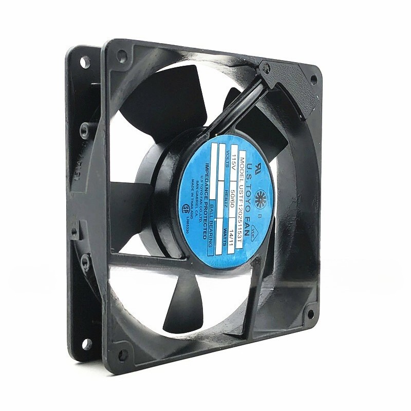 1PCS U.S.TOYO FAN USTF120251153T AC 115V 14/11W 12CM cooling fan