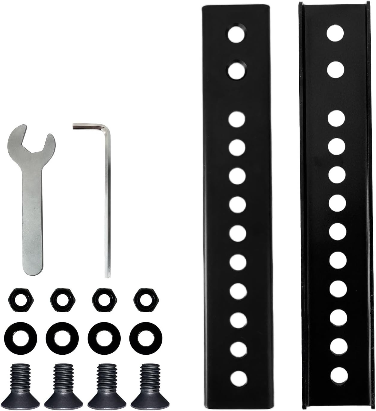 Vertical VESA Extender Bracket Kit Compatible with YN-OLEDTV TV Mounts