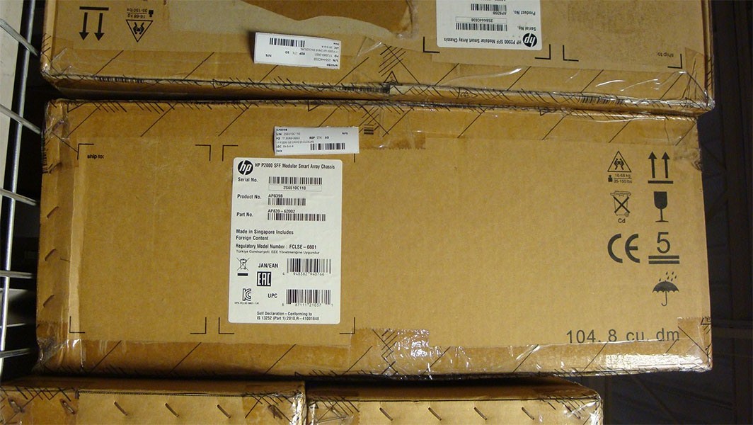 HP AP839B P2000 G3 DRIVE ENCLOSURE *New Sealed* - AP839A