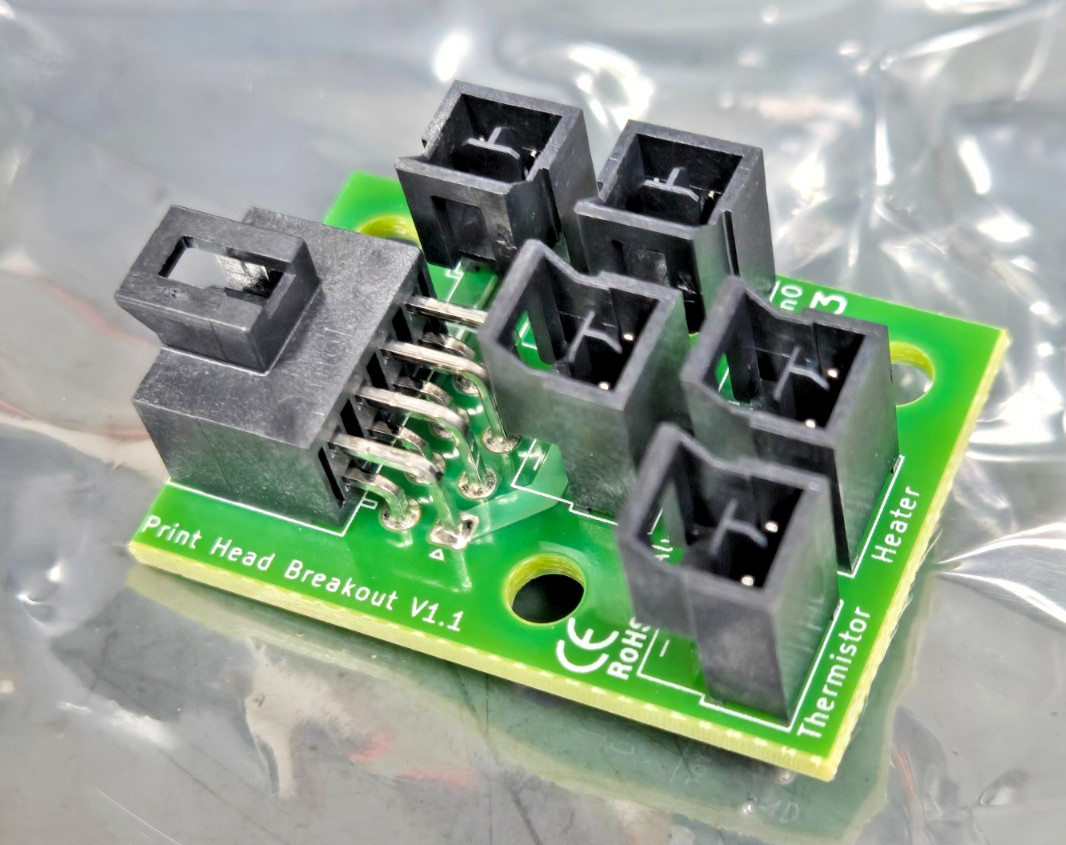 FUSION3 3D Printer Printhead  Breakout Board V1.1 NEW
