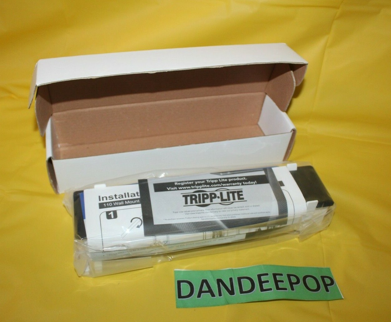 Tripp Lite Wall Mount Patch Panel NO50-12 Panel 568B 12 Ports