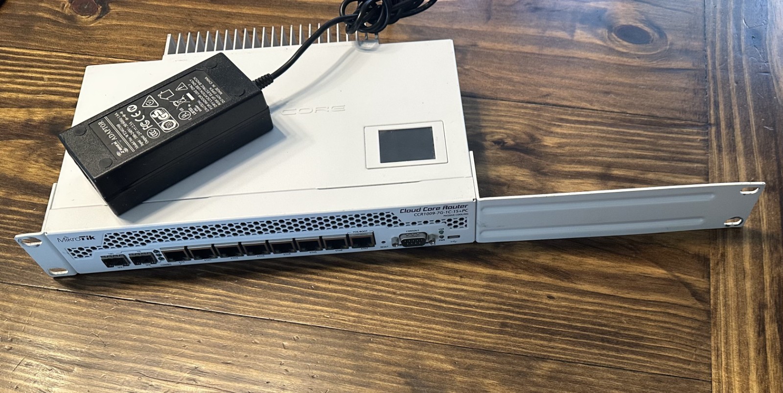 MikroTik CCR1009-7G-1C-1S+PC  Cloud Core Router  w/Power Cord - USED