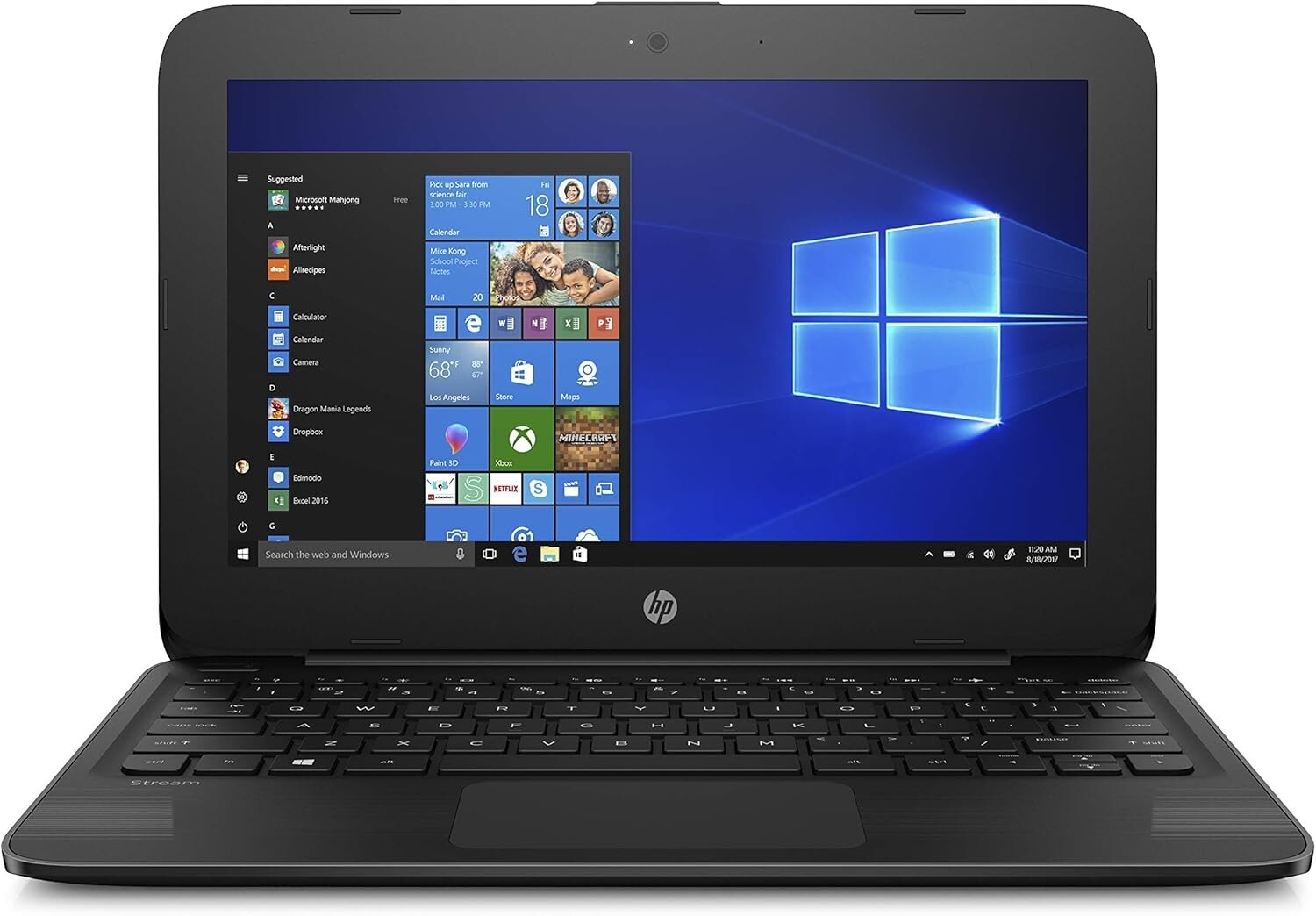 HP 11-ah0xx 4ND15UA#ABA 11.6"/Intel N4000/4GB Ram/32GB eMMC/Windows 10