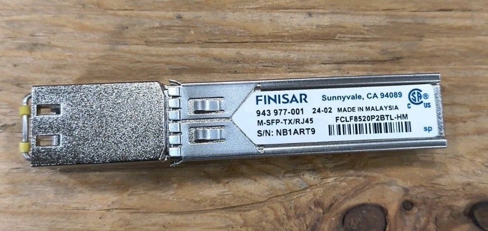 Hirschmann M-SFP-TX/RJ45 Finisar 943 977-001 1000BASE-T Copper SFP Module, New