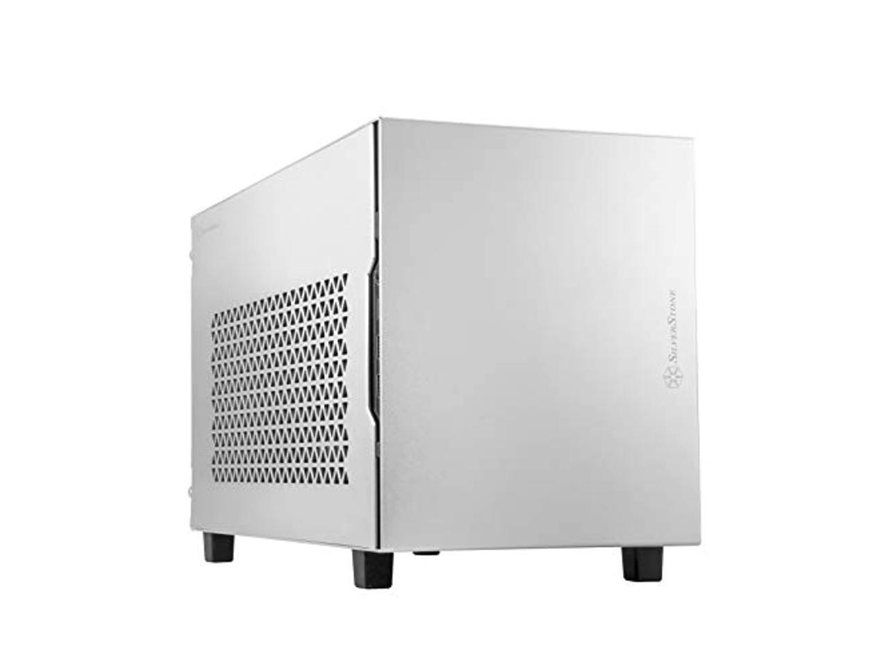 silverstone sugo 15, sg15, silver, mini-itx, aluminum, supports 3 slot full leng