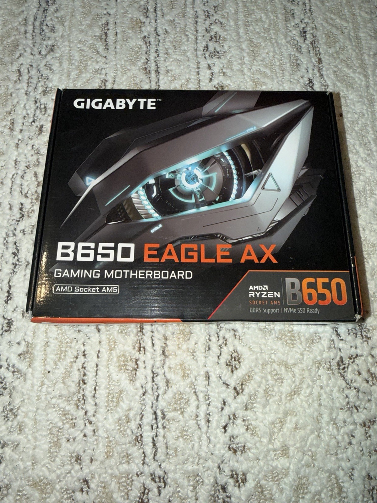 GIGABYTE B650 EAGLE AX AM5 ATX Motherboard DDR5 WiFi 6E PCIe 5.0 Open Box