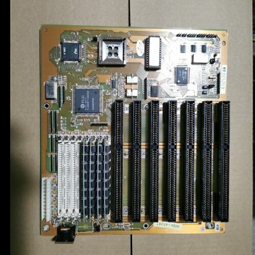 386-SX25 1MB DRAM AMI BIOS VLSI Chipset SIMM RARE Motherboard 8 Bit VINTAGE 