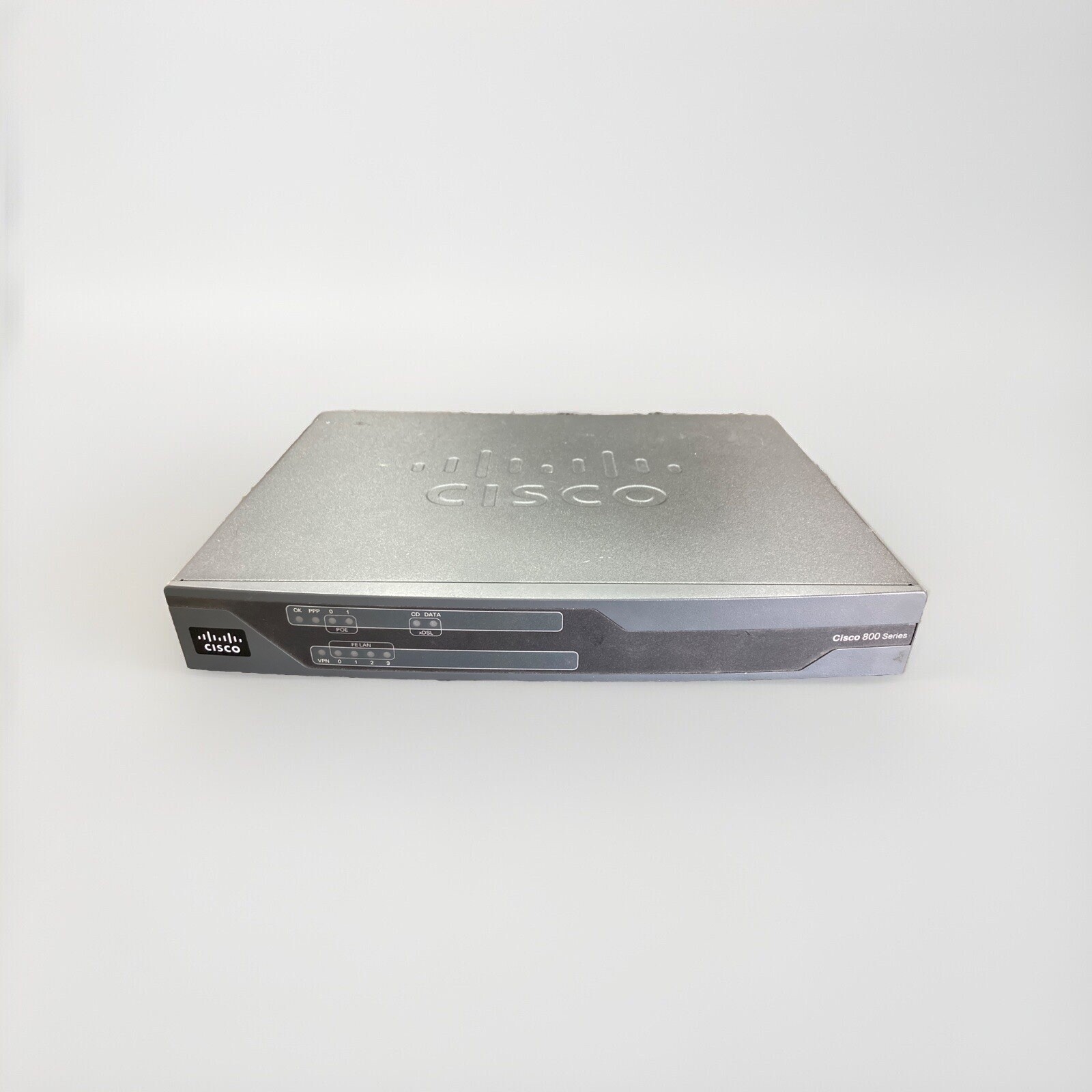 Cisco 877VA 4-Port Wired Router (C877VA-K9 V02) 2x POE, 10/100 Ports. g098