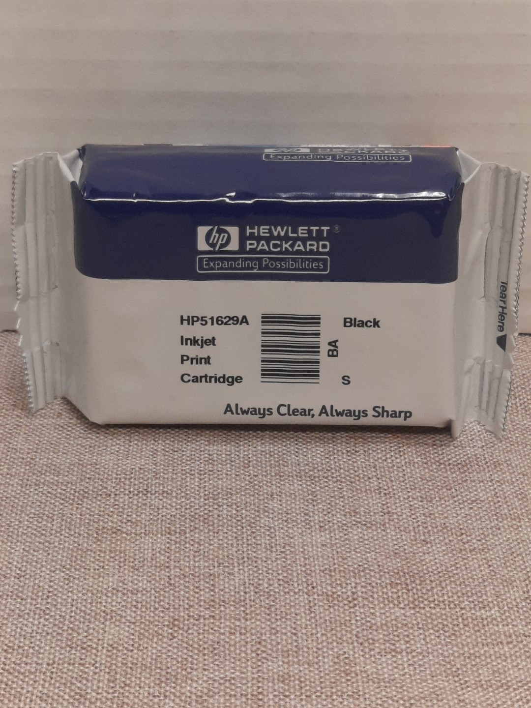 HP 29 Black Ink Cartridge 51629A Genuine Part No. 51629A No Box