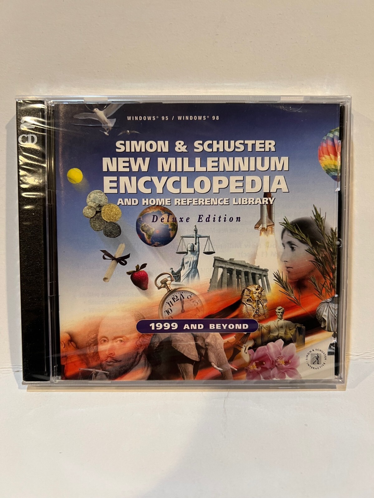 Simon & Schuster New Millennium Encyclopedia And Home Reference Library, Deluxe 