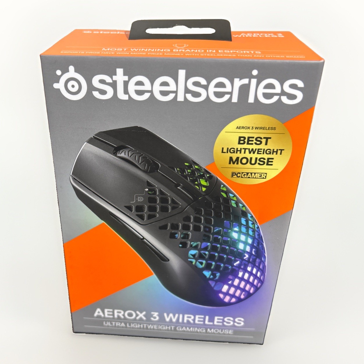 SteelSeries Aerox 3 Wireless Uktra Lightweight Gaming Mouse