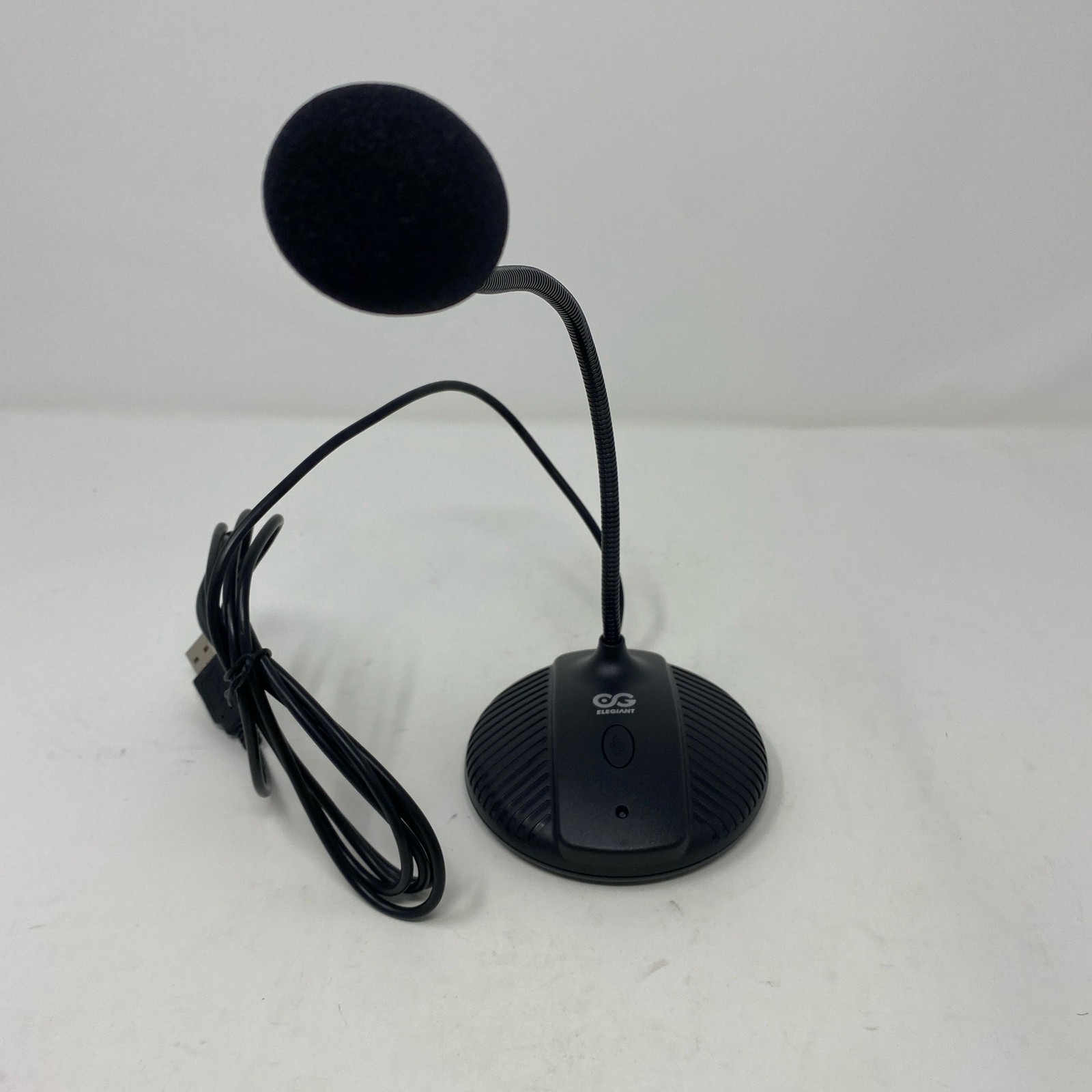 ELEGIANT EGM-03 USB Gooseneck Microphone w/Mute - Black