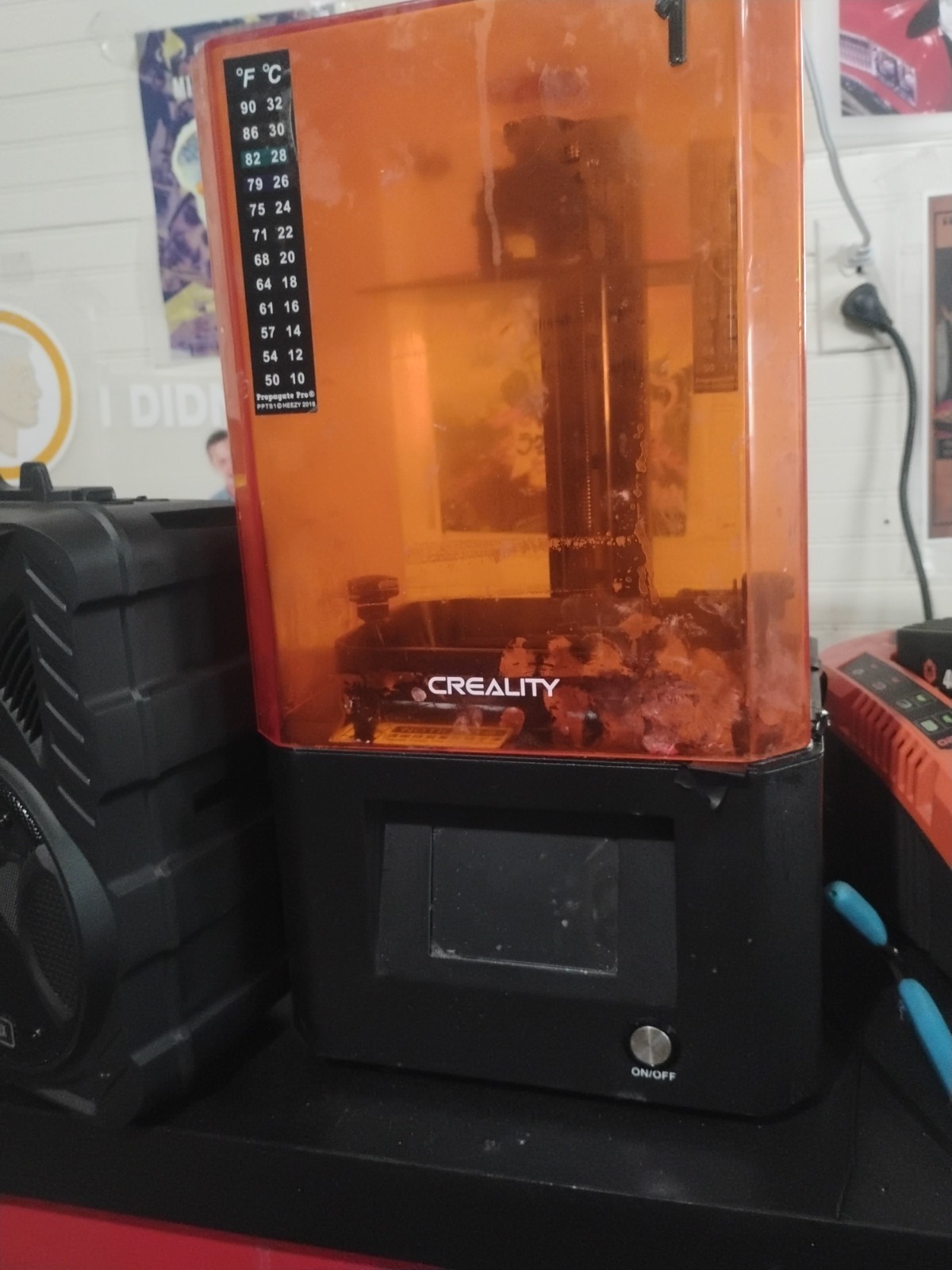 CREALITY 3D Resin UV LD-002R 3D Printer 2K LCD Off-line Print 4.69*2.56*6.3 In