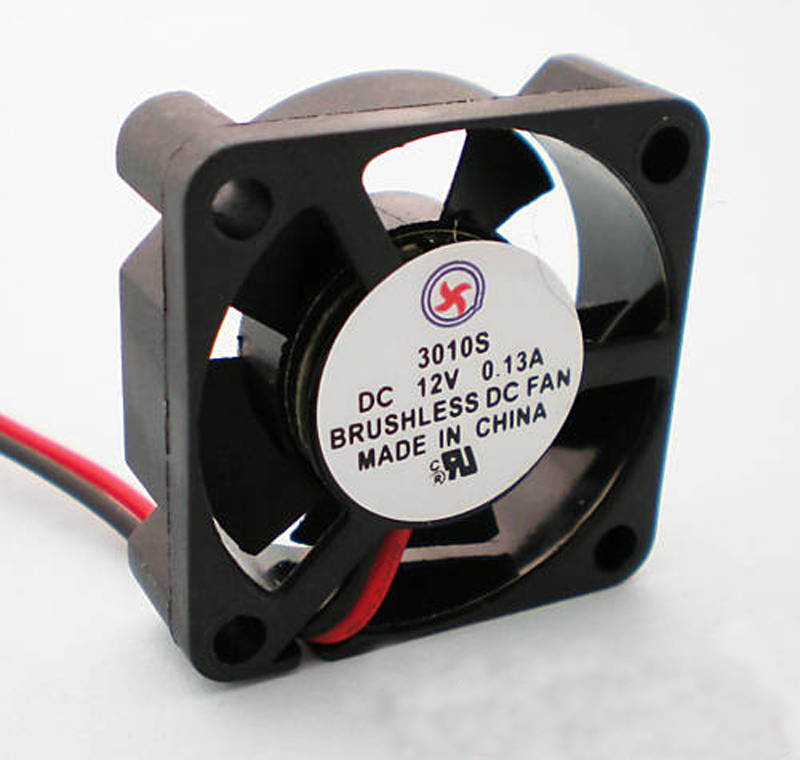 1pc Brushless DC Cooling Fan 5 Blade 12V 3010 30mmx30mmx10mm 2pin