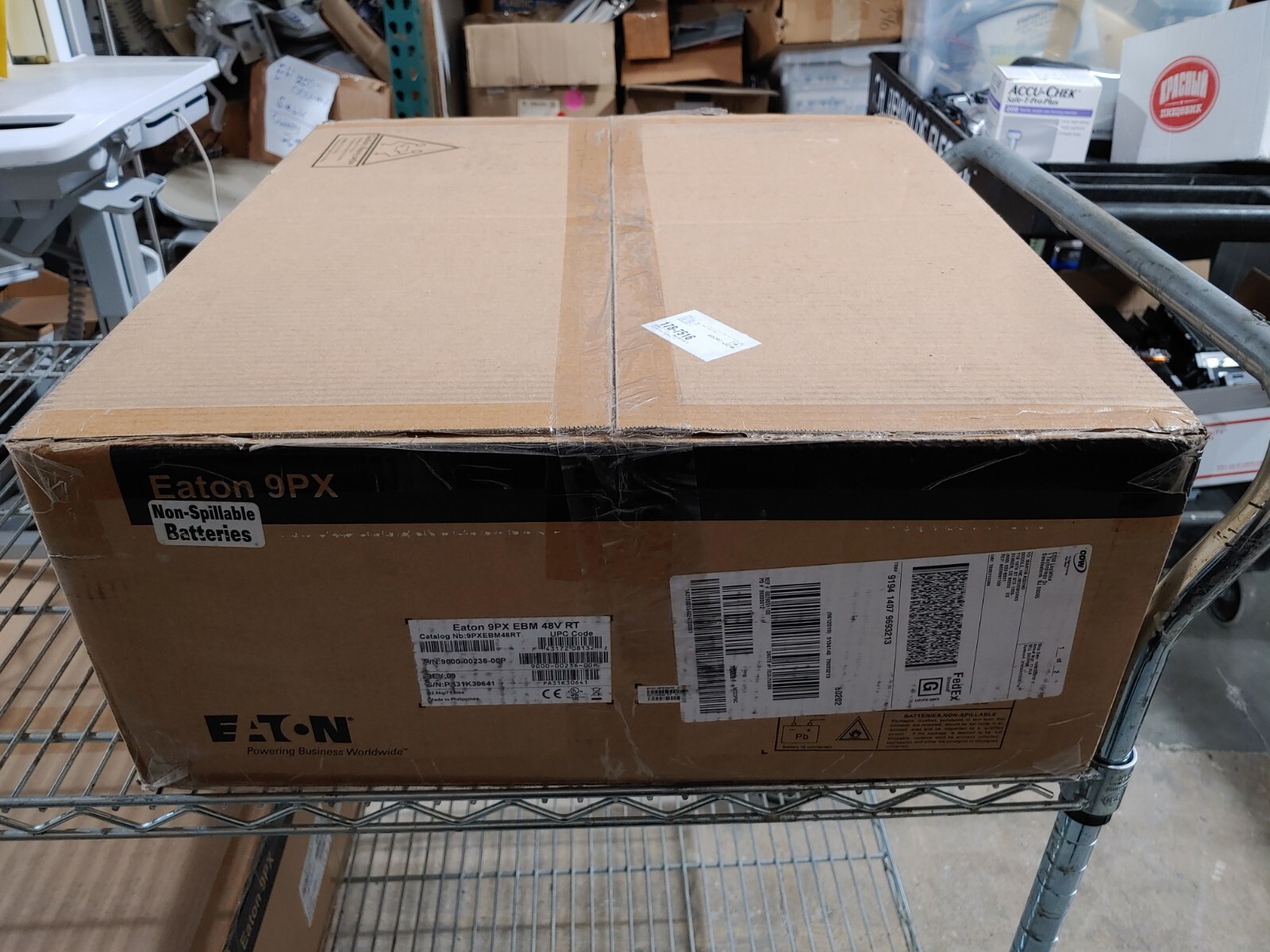 EATON 9PX EBM 48V RT 9PXEBM48RT 2U Extended Battery Module