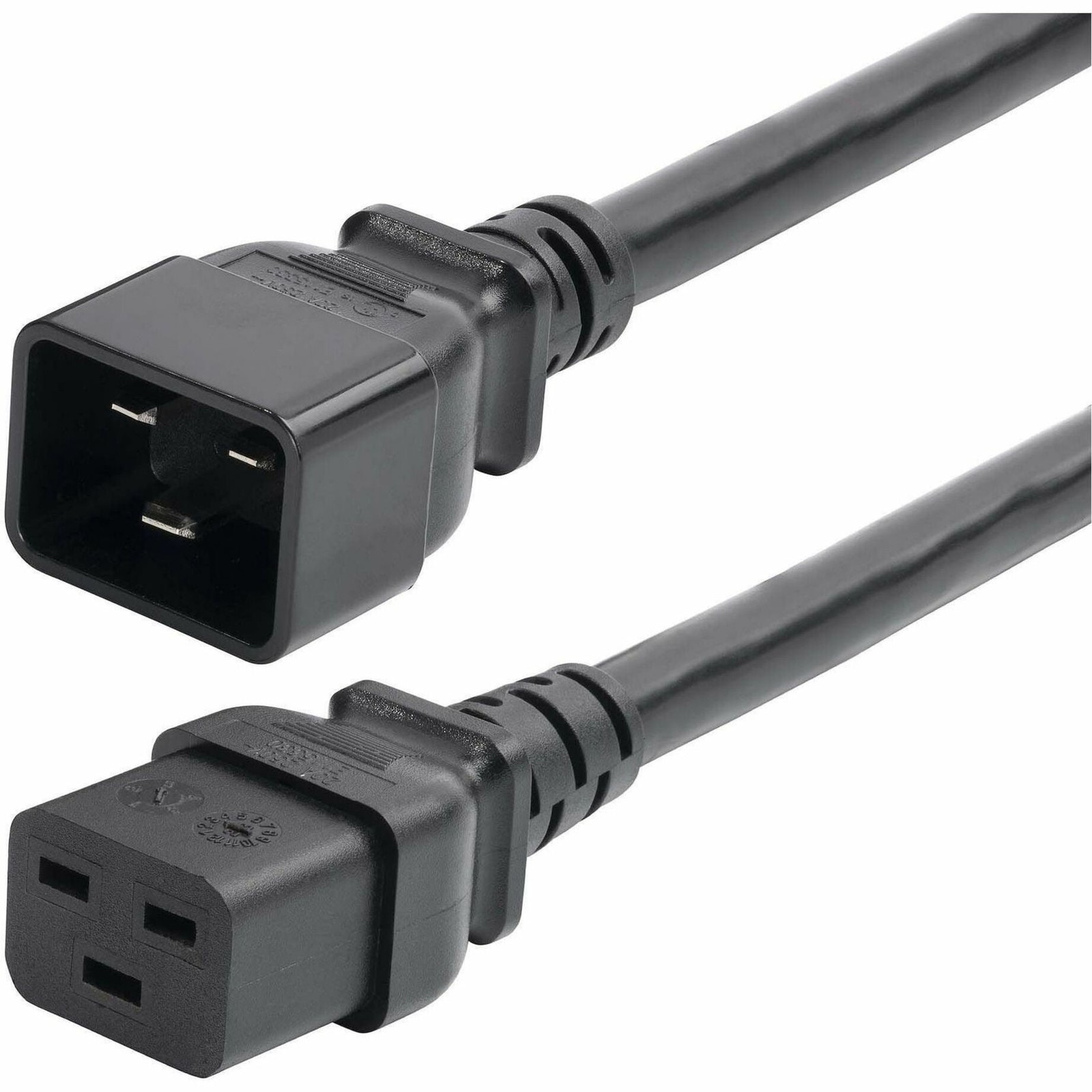StarTech 2ft [60cm] Heavy Duty Extension Cord (ba162200powercord)