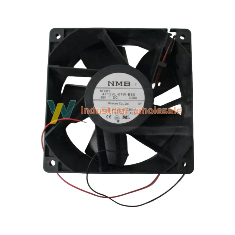 1PC new NMB Technologies 4715VL-07W-B80 48V 38.4W 4715VL Series Black Axial Fan