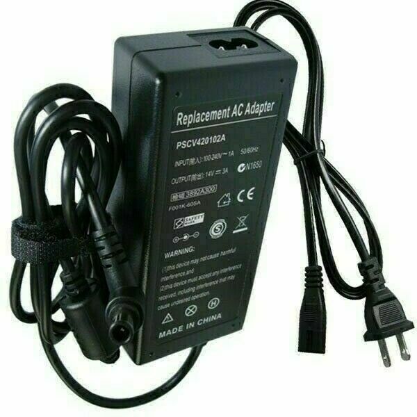 For Samsung SyncMaster S22B150N S22B150B LED LCD AC Adapter Power Cord Charger 