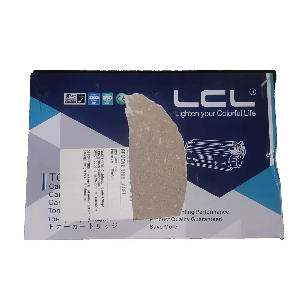 LCL Compatible Black Toner Cartridge for Lexmark 51B1000 51B00A0, 2500 Pages