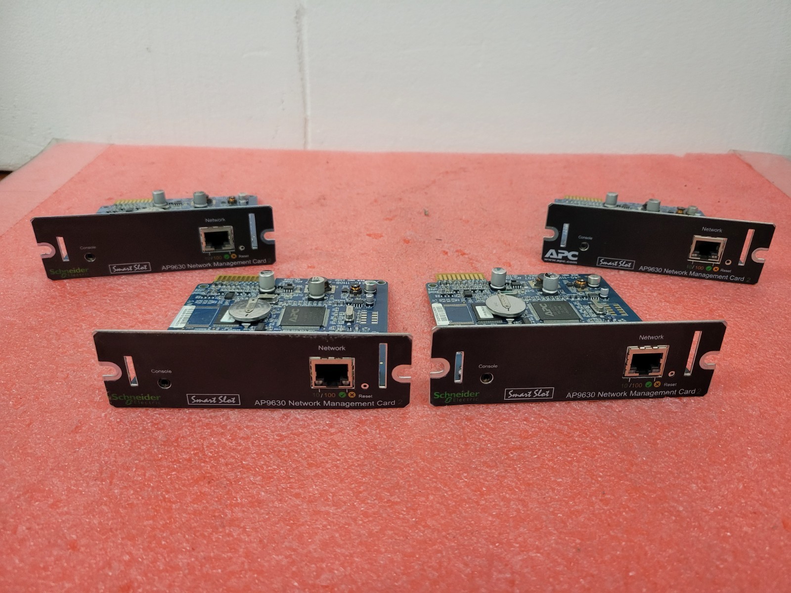 (Lot Of 4) APC Model AP9630 UPS Network Management Card 2 O612