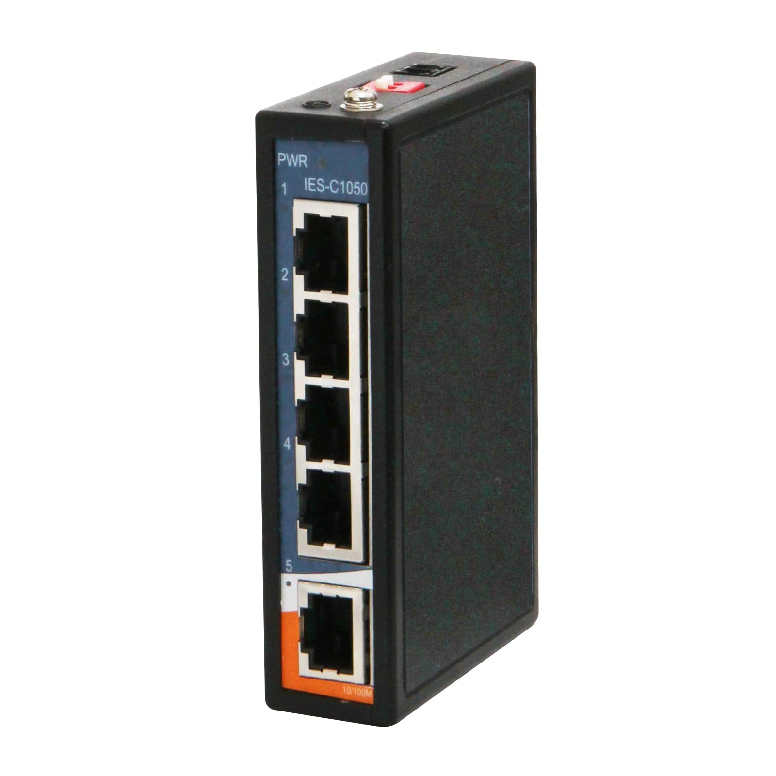IES-C1050 Industrial 5-Ports 10/100Base-T(X) Unmanaged Fast Ethernet Switch,