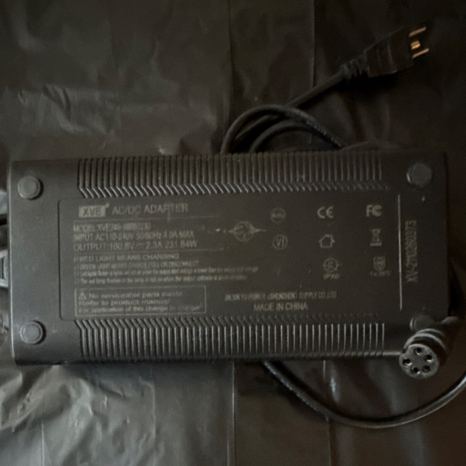 INMOTION V12 Power Supply - XVT 24V 2.5A 60W Power Adapter AC/DC