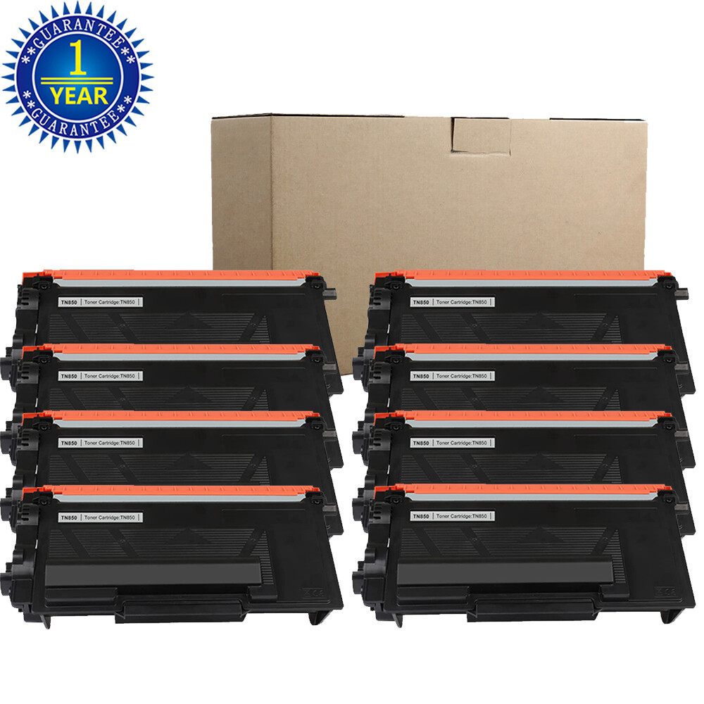 8PK TN850 Toner Cartridges Compatible For Brother TN820 MFC-L5900DW L5850DW