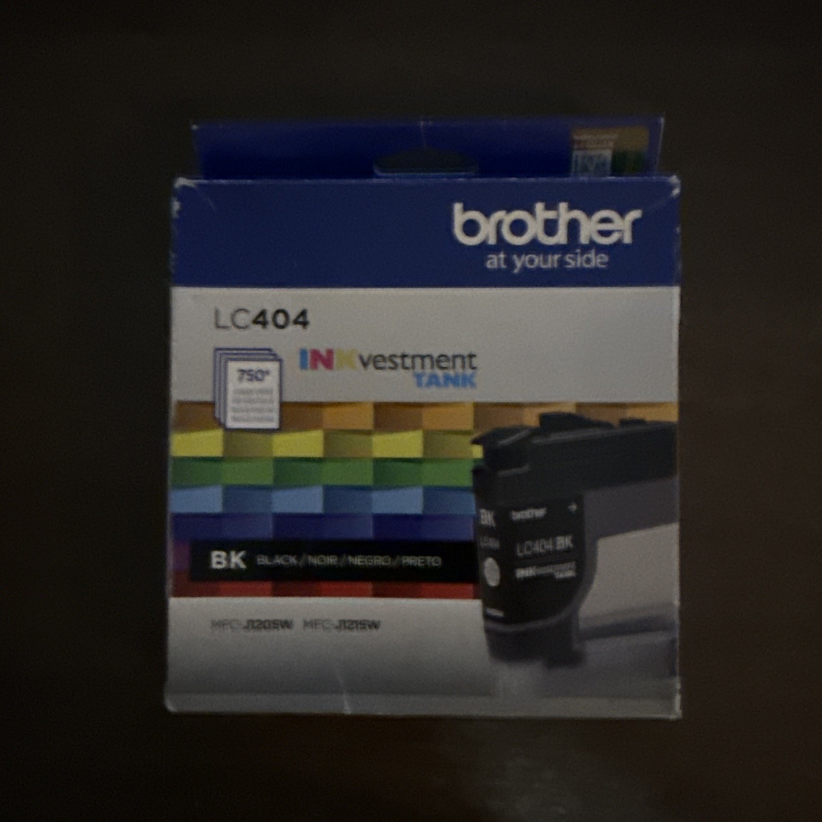 Brother Genuine Lc404 bk yield Black Inkvestment Tank Ink Cartridge Page Yield