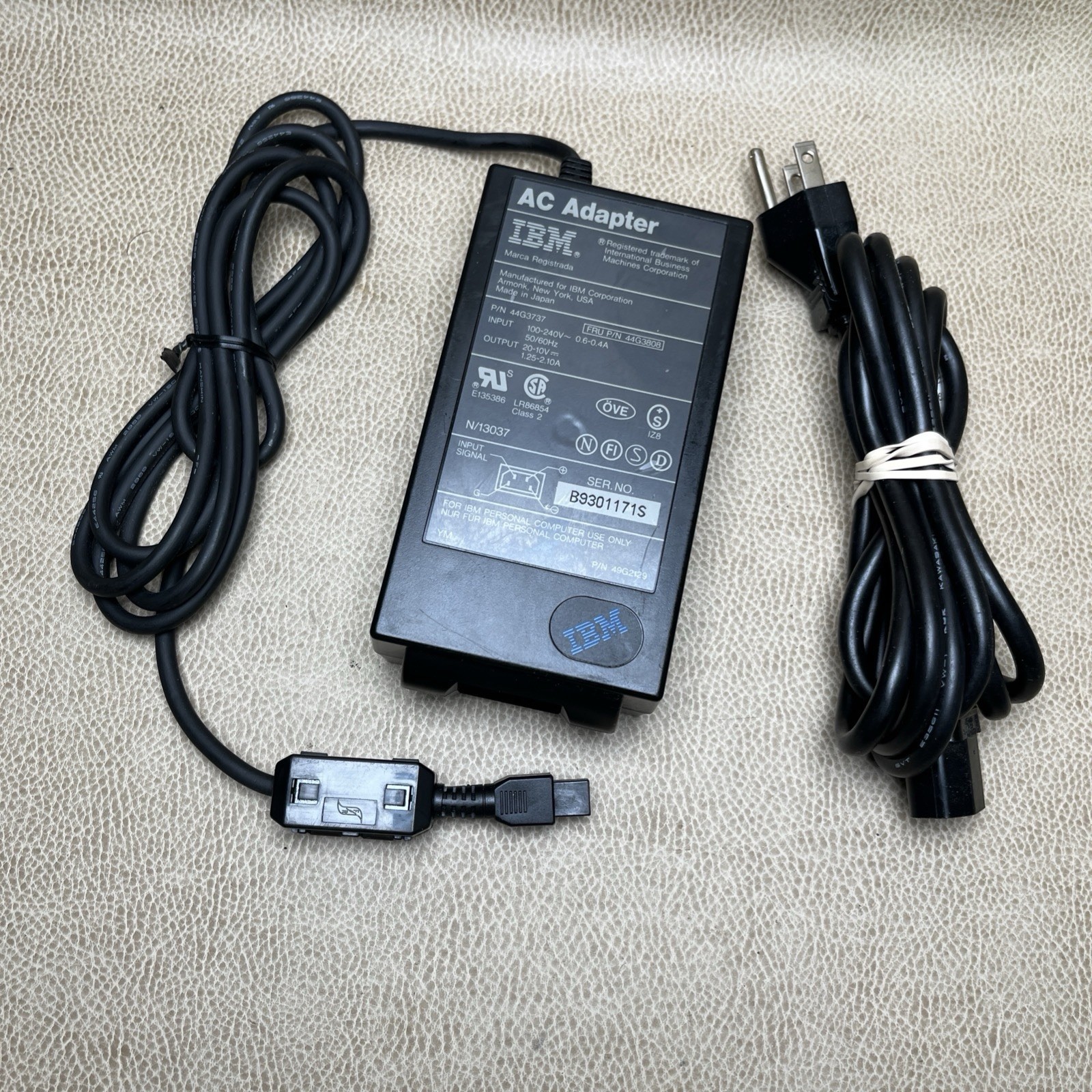 Genuine IBM Thinkpad 49G2192 AC Adapter 20-10V 2-3.38A Power Supply