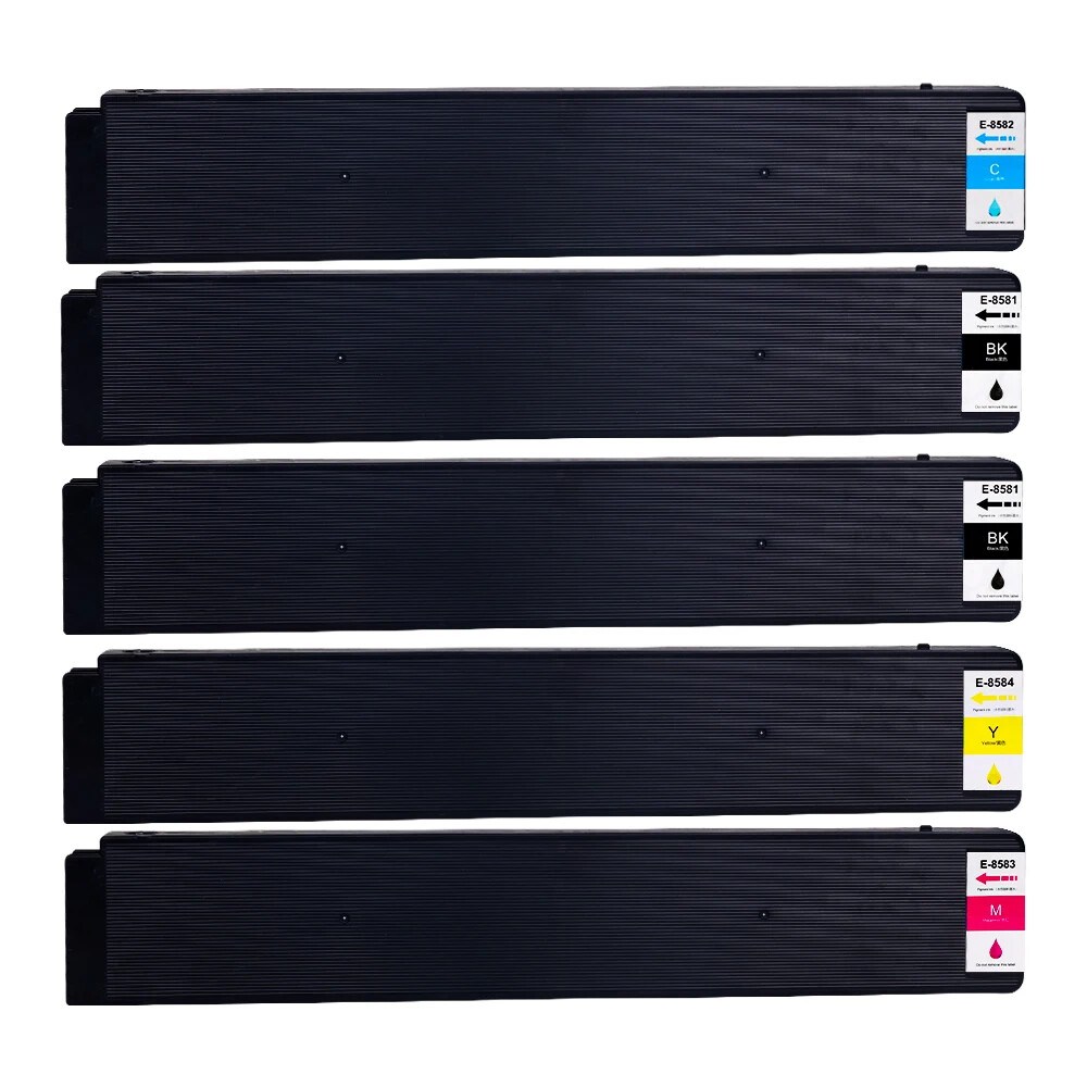 New T8581-T8584 Ink Cartridge For Eps Wf-C20590 Printer  5PC/SET