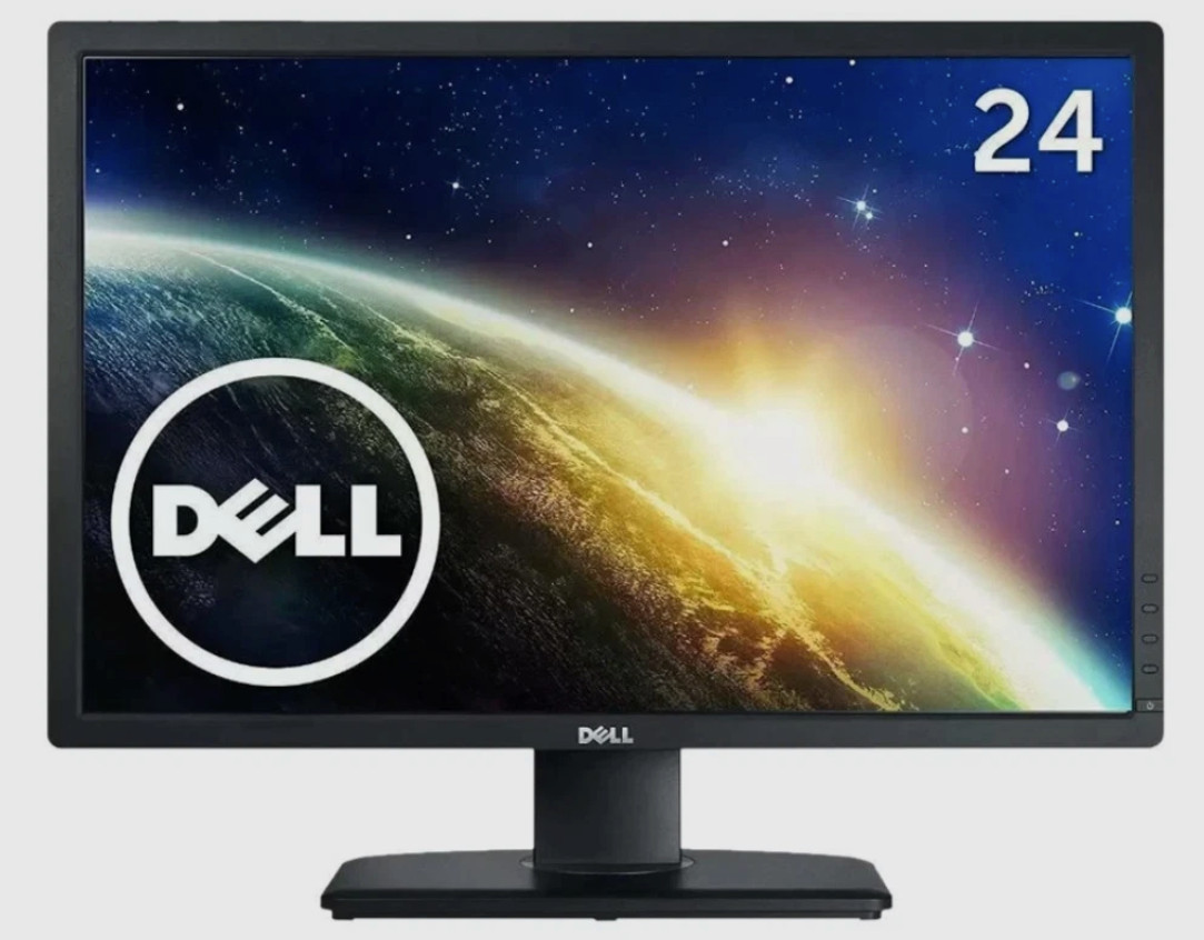 Dell P2412Hb 24" 1920 x 1080 Full HD LCD VGA DVI 1920x1080 Monitor w/ Stand