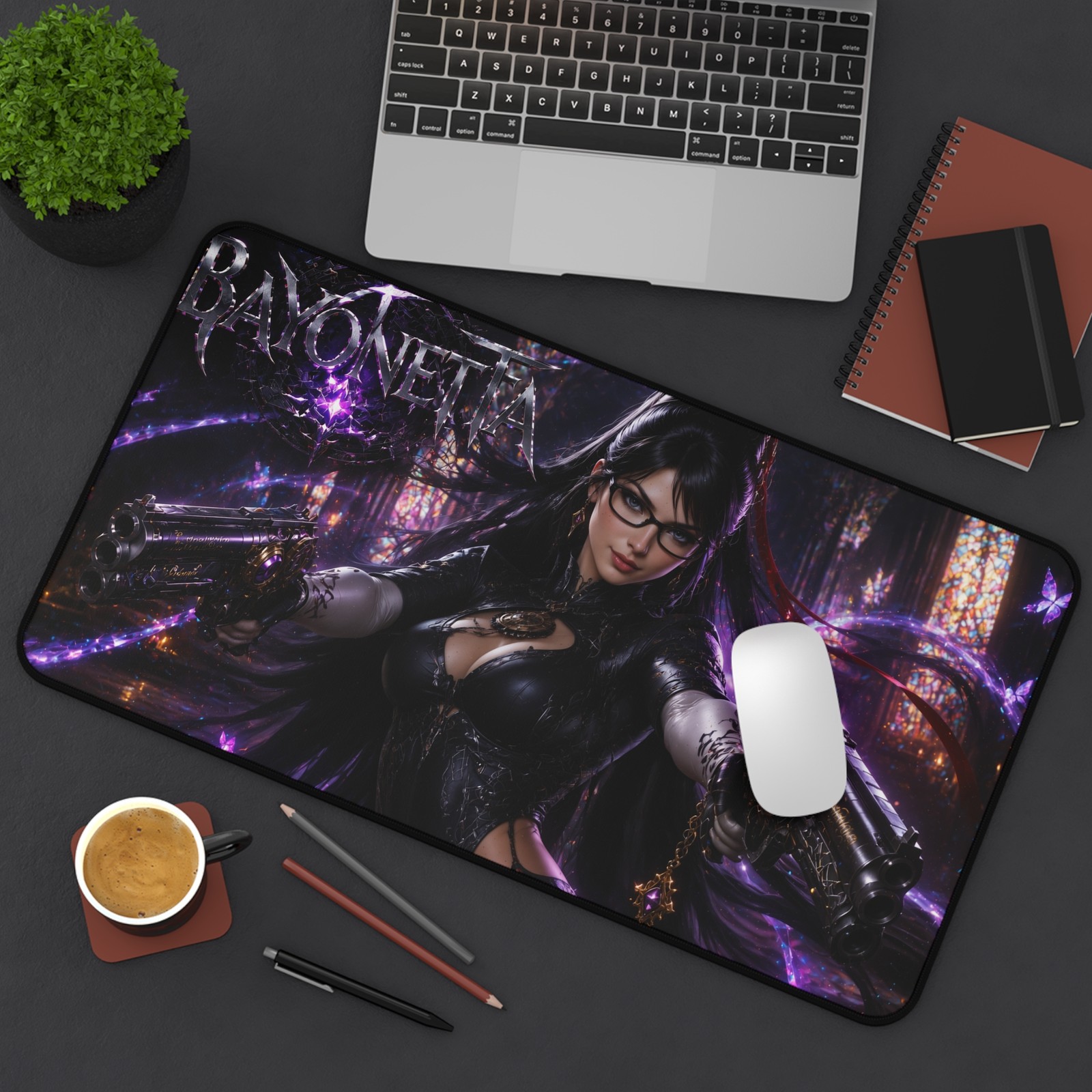 Bayonetta Mouse Pad, XXL Gaming Desk Mat, Keyboard Pad, Gamer Gift