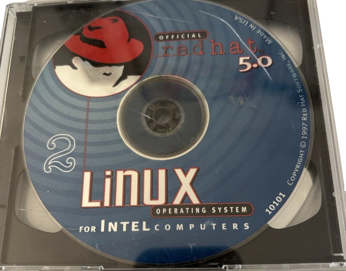 The Complete Redhat Linux 5 Operating System - 2 CD-ROMs