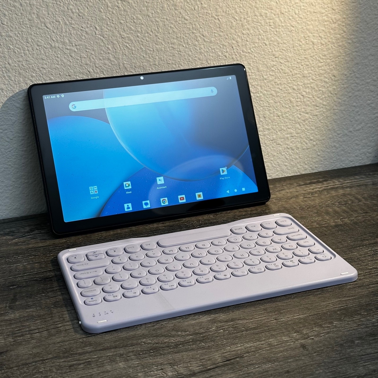 Vortex T10M Pro 10.1” 64GB Android Tablet Bundle Keyboard Case