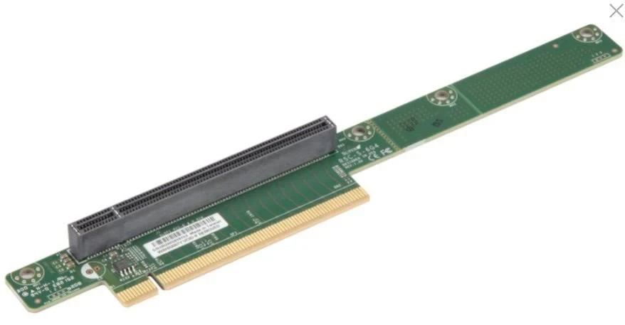 Supermicro RSC-S-6G5 PCIE 5.0 x16 Slot 1U LHS PCI Express 5.0 Riser Card
