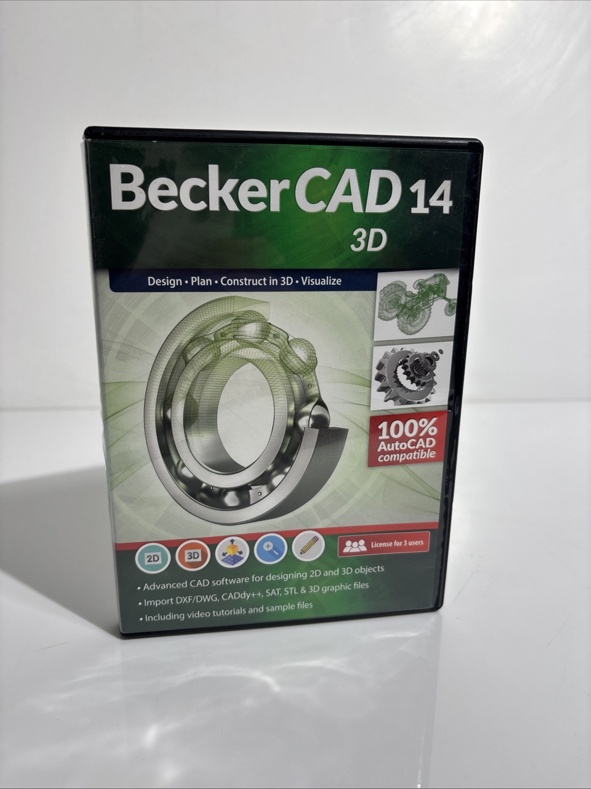 Becker CAD 14 3D - professional CAD software for 3D design and modelling