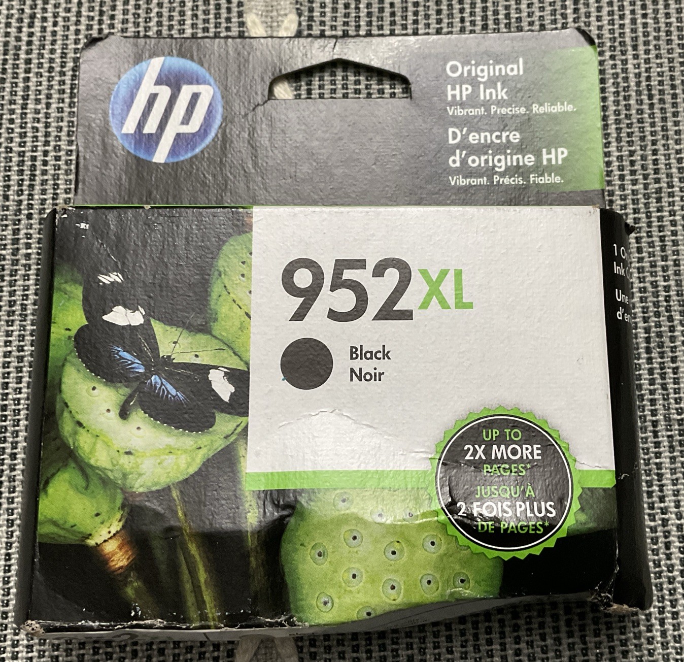 HP 952XL Black Ink Cartridge for OfficeJet Pro NEW Exp 5/2021