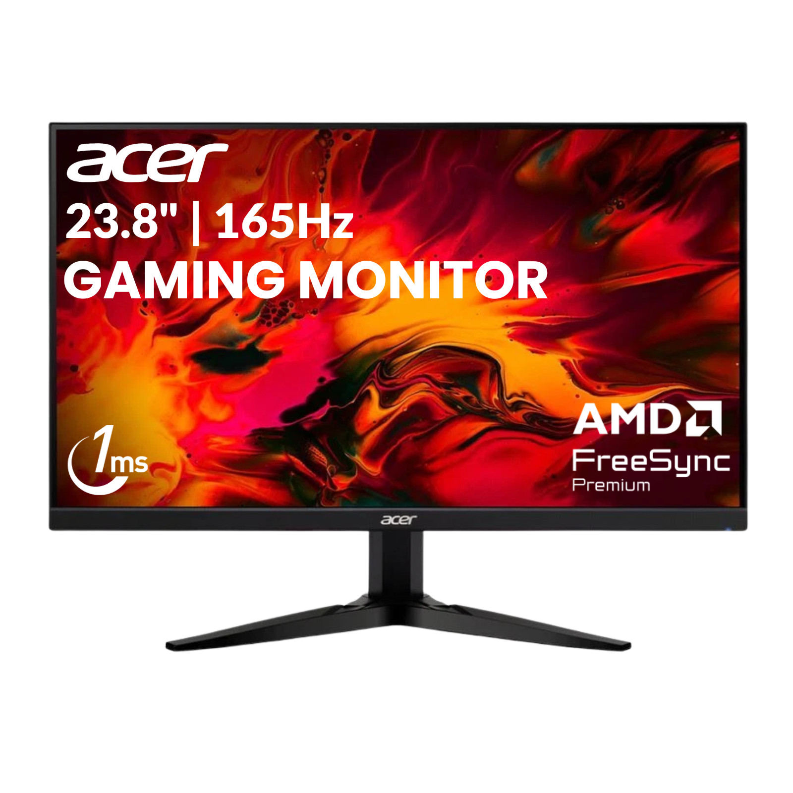 Acer KG241Y S - 23.8" Gaming Monitor VA LCD FHD 1920x1080 165Hz 1ms Refurbished
