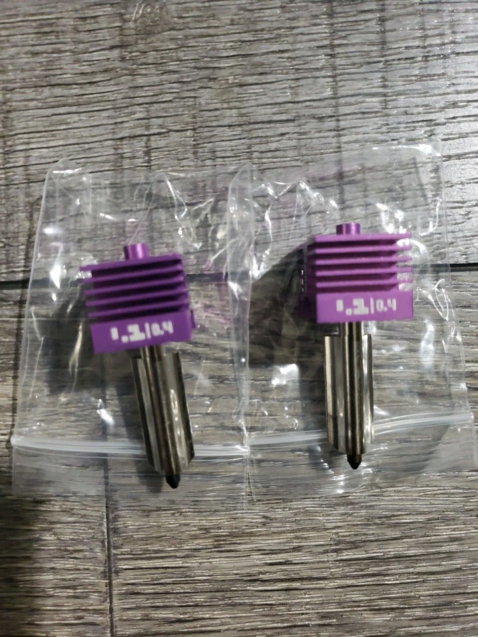 2 Pcs Upgraded 0.4mm A2L/H2D/H2S/H2C/X2D/P2S Hotend with Anti-Stick MPVD Coat...