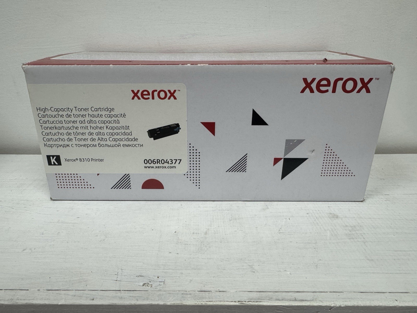 Genuine Xerox 006R04377 High Capacity Black Toner Cartridge B305/310/315 Printer