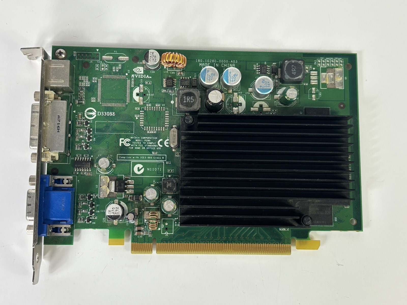 Nvidia P280 180-10280-0000-A03 DK315 PCIe Video Card 