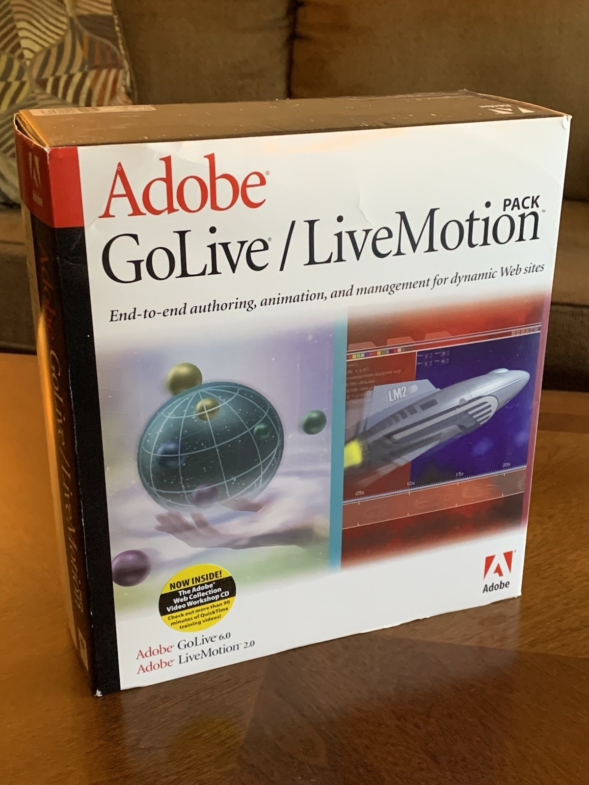 Adobe GoLive 6.0 & Live Motion 2.0 FULL VERSION For MAC NO SUBSCRIPTION