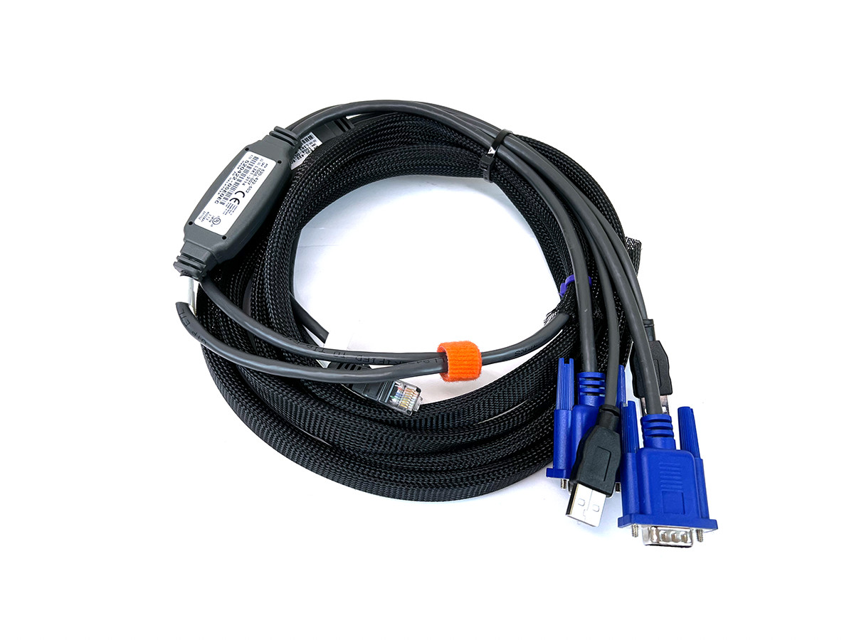 2PCS Vertiv Avocent USBIAC-10 10ft USB KVM Integrated Access Cable 520-422-502